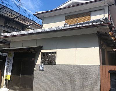 京都市解体工事2階建て