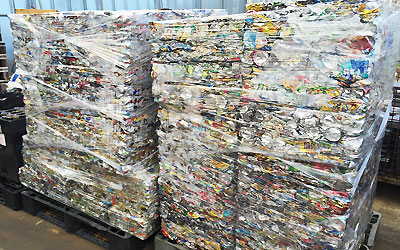 アルミ缶・プレス２