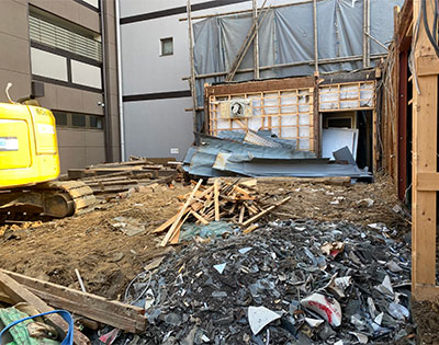 躯体解体工事解体例１枚目