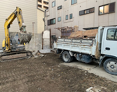 躯体解体工事解体例1枚目