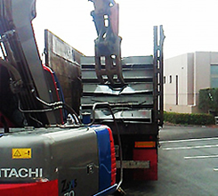 積込作業、車両の手配等も承ります