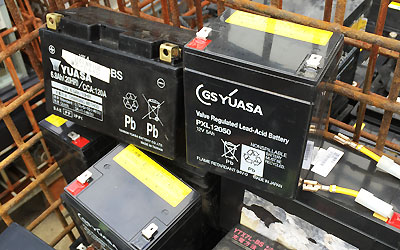 バイク用バッテリーの写真２