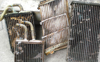 銅ラジエターの写真１