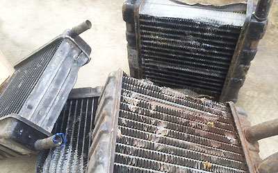 銅ラジエターの写真２