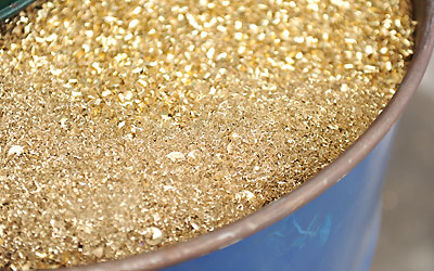 真鍮ダライ粉の写真２